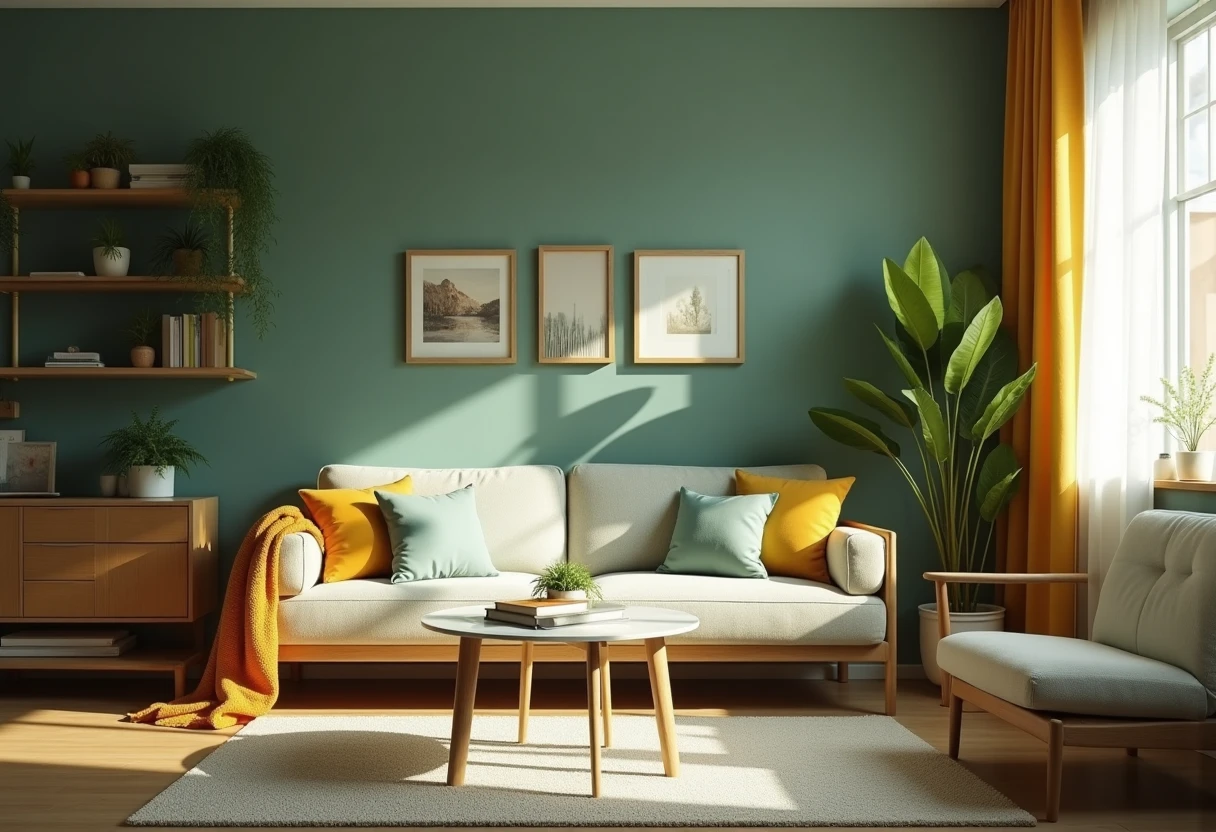 Modern rental apartment interior
